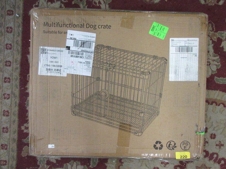 Stunning Multi Use Dog Crate For Small Breeds image