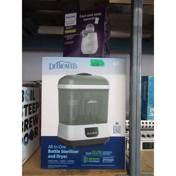 Dr. Brown's Bottle Sterilizer & Philips Bottle Warmer 