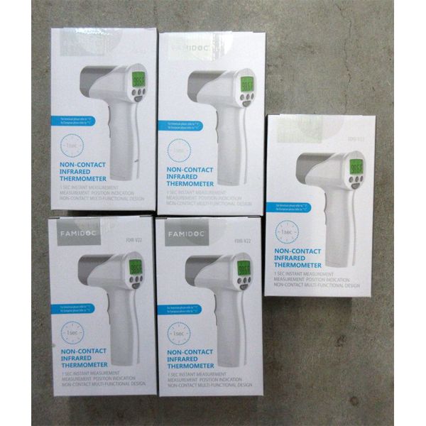 5 New Famidoc Non-Contact Infrared Thermometers