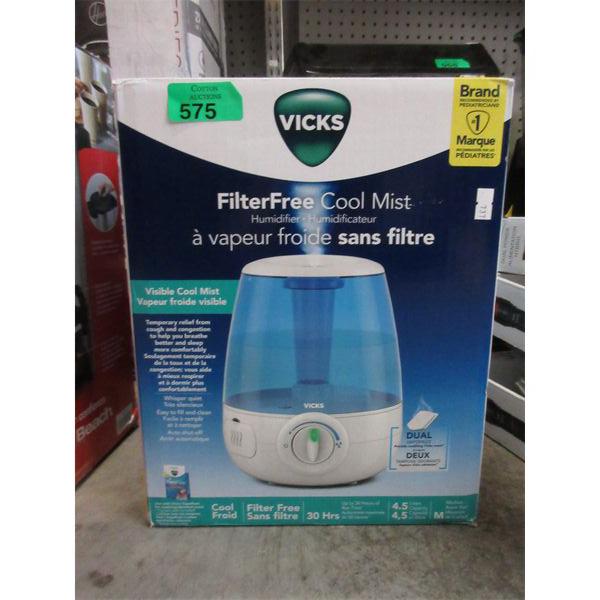 Vicks Filter Free Cool Mist Humidifier