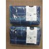 Image 1 : 2 New Blue Plaid Picnic Blankets 