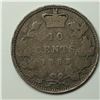 Image 1 : Canadian .10 Cent Dime 1882