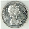 Image 2 : 1966 Queen Elizabeth II Canadian Silver Dollar UNC