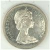 Image 2 : 1966 Queen Elizabeth II Canadian Silver Dollar UNC