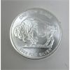 Image 2 : 1 Oz .9999 Silver Indigenous/Buffalo Art Round 
