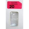 Image 1 : 1 Oz .999+ Silver Engelhard Bar 