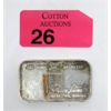 Image 1 : 1 Oz .999 Silver Miner/Mule Bar 