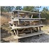 Image 1 : (3) 8' PICNIC TABLES