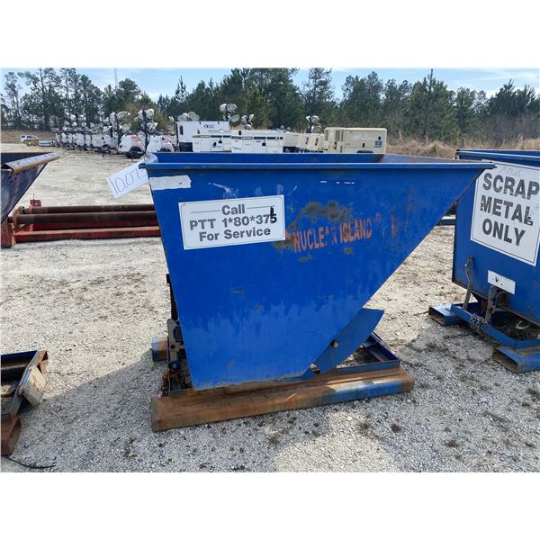 VESTIL D-150 DUMP HOPPER Aggregate Bin / Hopper