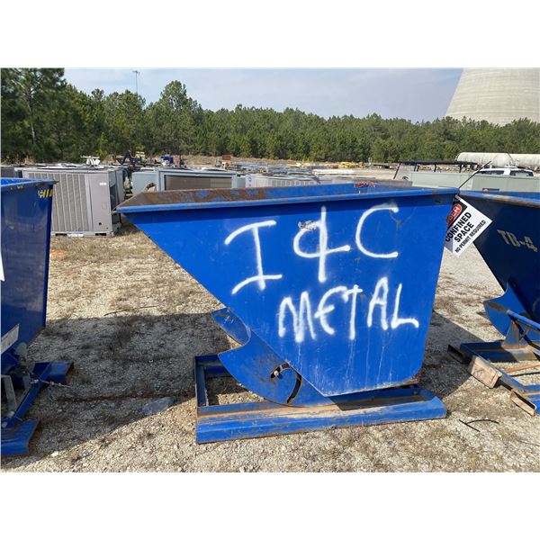 VESTIL D-150 DUMP HOPPER Aggregate Bin / Hopper