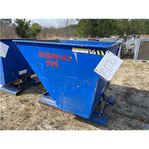 VESTIL D-200 DUMP HOPPER Aggregate Bin / Hopper