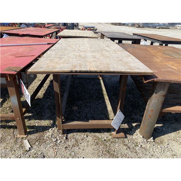 8'x4' METAL TABLE