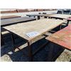 Image 1 : 8'x4' METAL TABLE