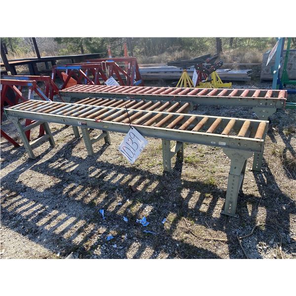 (3) HYTROL ROLLER TABLES