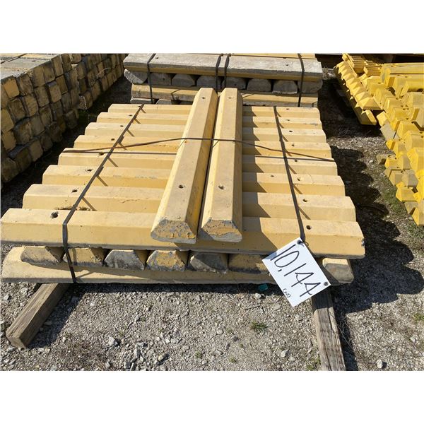 (66) 70" CONCRETE PARKING CURBS