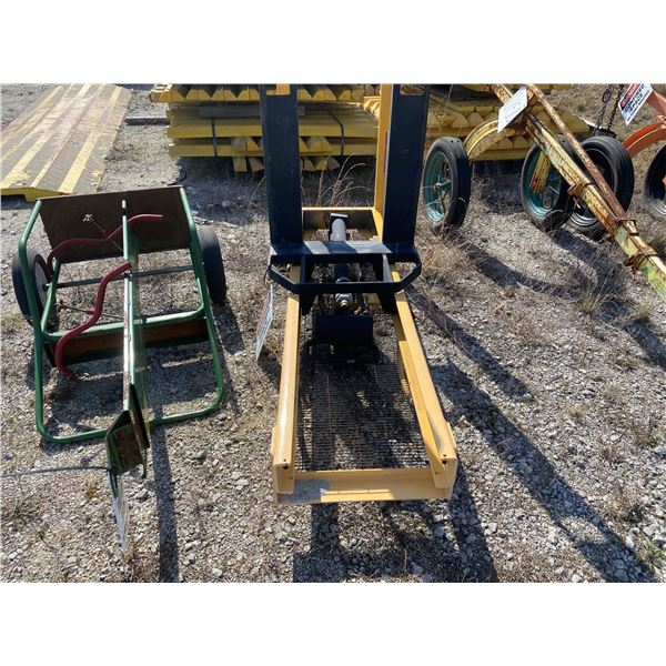 VESTIL MANUAL HYDRAULIC LIFT TUCK