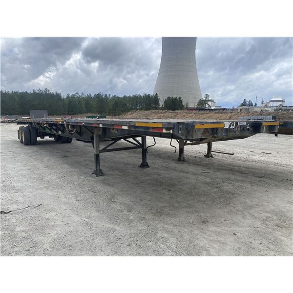 2000 FONTAINE FTW-5-8048SLW Flatbed Trailer