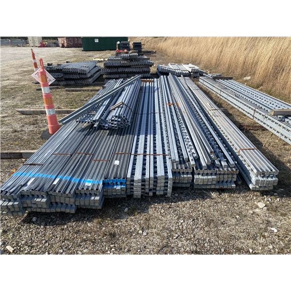 20' UNISTRUT CONCRETE INSERT W/ BACK PLATES