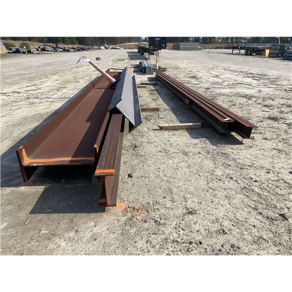 (6) VARIOUS H BEAMS
