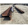 Image 1 : (6) VARIOUS H BEAMS
