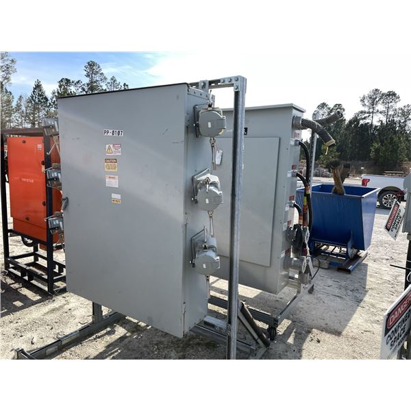 (2)  480V PORTABLE POWER DISTRIBUTION PANELS