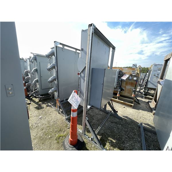 480V PORTABLE POWER DISTRIBUTION PANEL W/ SAFETY SWITCH PANEL