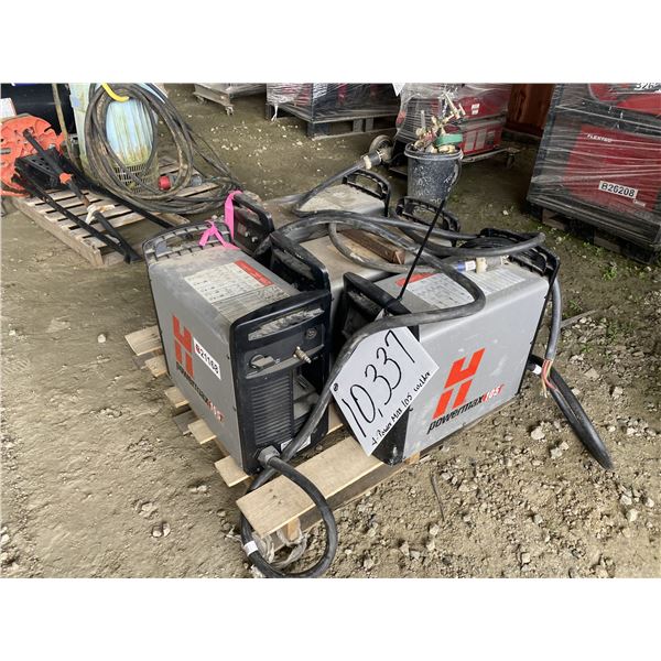 (4) HYPERTHERM POWER MAX 105 PLASMA CUTTERS
