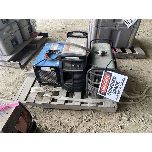 (3)  PLASMA CUTTERS & COOLER
