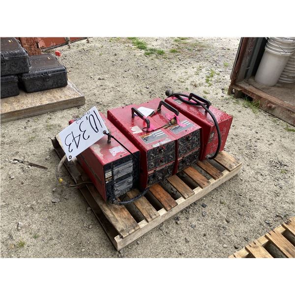 (4) LINCOLN ELECTRIC INVERTEC V275-S WELDERS