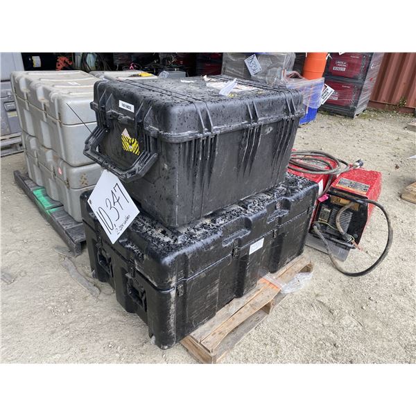 (2) AMI CASE WELDERS