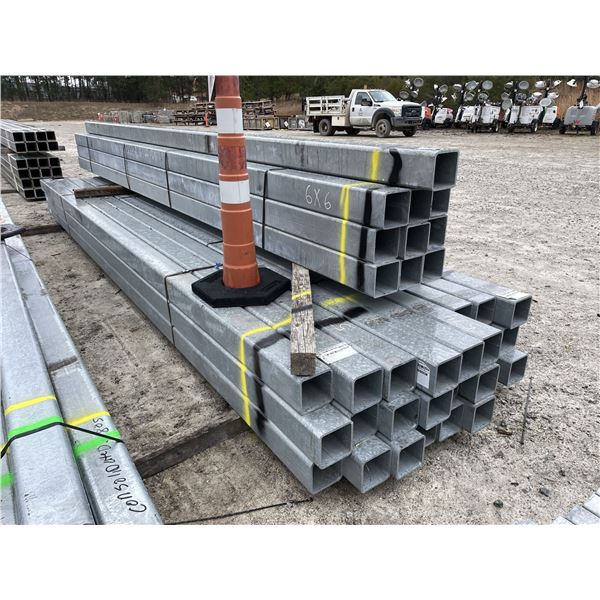 6" GALVANIZED TUBING
