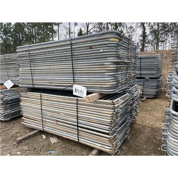 (200) BARRICADE FENCE PANELS
