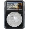 Image 1 : China Silver 2021 Chinese Golden Eagle NGC PF70 Ultra Cameo. *First Day Of Issue*  (Tax Exempt)  