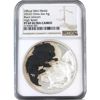 Image 1 : China Silver 2022Z  Black Unicorn High Relief NGC PF69 Ultra Cameo. (Tax Exempt) 