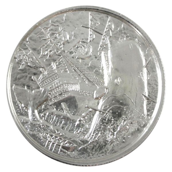 2oz The Privateer Series - The White Whale .999 Fine Silver Coin (Tax Exempt)