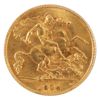 Image 1 : Great Britain Gold 1914 1/2 Sovereign UNC+ (Scratched) 