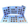 Image 1 : Great Britain 1-cent 1902-1948 Bulk Collection of Pennies in Folders. 33pcs