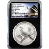 Image 1 : Australia Silver 2019P $1 Birds of Paradise Manucode NGC MS70 *First Releases* (Tax Exempt)