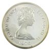 Image 2 : Cayman Islands 1975 $50 Six Queens Sterling Silver Proof Coin in Booklet w/ COA and Original Box. 