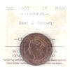 Image 1 : 1-cent 1901 ICCS MS62 RD & BN 