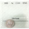 Image 1 : 5-cent 1888 Prestige EF40 