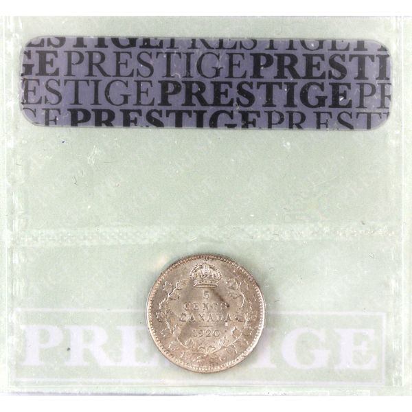 5-cent 1920 Prestige MS64 