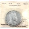 Image 1 : 50-cent 1906 ICCS VF20 