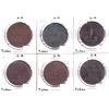 Image 1 : Great Britain 1813 Condor Tokens with Some Variance in Designs. 6pcs