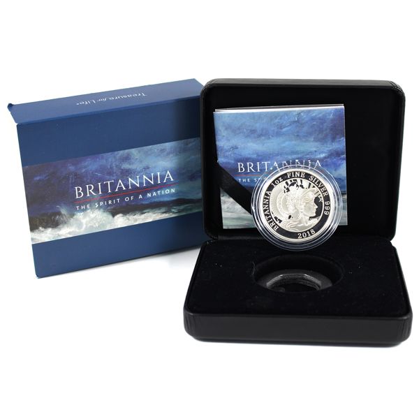 Great Britain 2018 £2 Britannia-The Spirit of a Nation 1oz .999 Silver Coin (Tax Exempt)