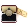 Image 1 : Isle of Man 1976 Centenary of the Horse Tram Sterling Silver Crown in Original Pobjoy Mint Box w COA