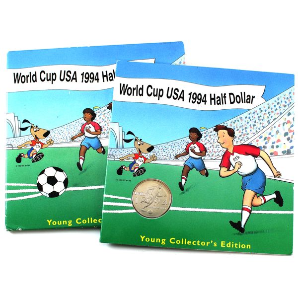 USA 1994 World Cup Commemorative Half Dollar - Young Collector's Edition