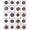 Image 1 : Ireland Half Penny & Penny 1805-1937 Bulk Collection in 20-Pocket Sheet 20pcs. 