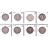 Image 1 : USA Half Dollar 1894-1912 Bulk Collection in 8-Pocket Sheet Poor to Good. 8pcs.