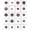 Image 1 : World Mixed Denomination 1726-1869 Bulk Collection in 2x 20-Pocket Sheets. 32pcs. 